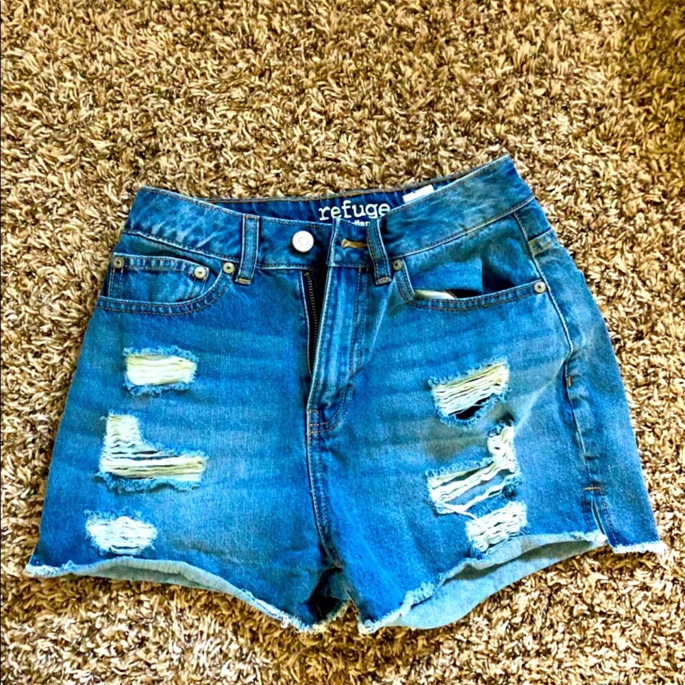 High rise jeans
